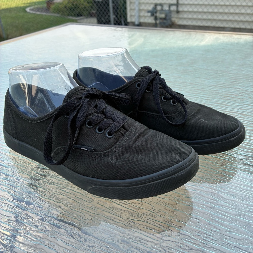 Van's Black Canvas Sneakers